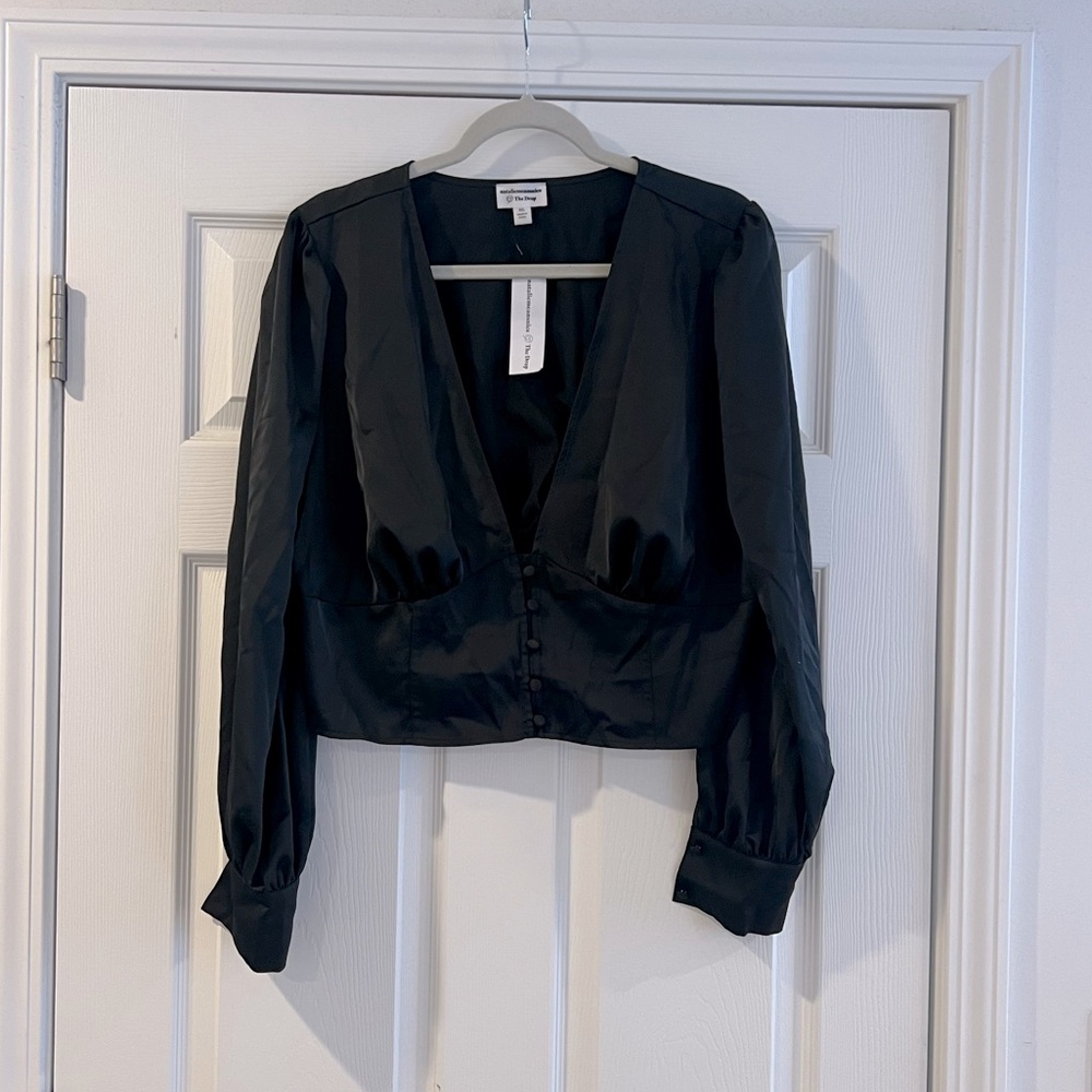 Satin Blouse | XXL